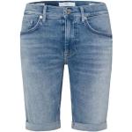 Reduzierte Blaue Casual Brax Jeans-Shorts aus Baumwolle für Herren 