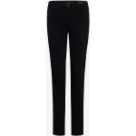 Reduzierte Schwarze Atmungsaktive Brax Carola 5-Pocket Jeans aus Denim Übergrößen für den für den Winter 