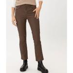 Braune Brax Maron 5-Pocket Jeans für Damen Größe XS 