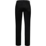 Schwarze Brax Cadiz Straight Leg Jeans aus Denim für Herren Weite 33, Länge 36 