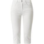 Reduzierte Weiße Brax Shakira Bio Capri-Jeans aus Baumwollmischung für Damen Größe XL 