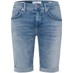 Hellblaue Brax Cargo-Shorts & kurze Cargohosen mit Knopf aus Baumwolle für Herren 