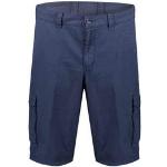 Blaue Brax Cargo-Shorts & kurze Cargohosen mit Knopf aus Baumwolle für Herren 