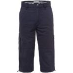 Marineblaue Brax Cargo-Shorts & kurze Cargohosen mit Knopf aus Baumwolle für Herren 