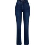 Blaue Brax Carola Slim Fit Jeans aus Denim für Damen Größe 4 XL 