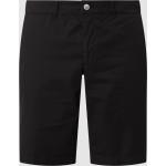 Schwarze Brax Chino-Shorts mit Reißverschluss aus Baumwolle für Herren Größe XL 