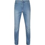 Himmelblaue Brax Chuck Skinny Jeans aus Denim für Herren Weite 36, Länge 34 