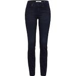 Reduzierte Schwarze Brax Ana Push Up Jeans aus Denim für Damen Weite 29 