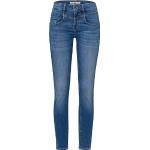 Reduzierte Himmelblaue Brax Ana Push Up Jeans mit Reißverschluss aus Denim für Damen Weite 34 