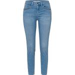 Hellblaue Brax Ana Push Up Jeans aus Denim für Damen Weite 32 