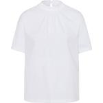 Reduzierte Weiße Brax T-Shirts aus Baumwollmischung für Damen Größe L 
