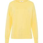 BRAX Damen Style Caren Viscose Solid raffiniertes Langarmshirt Sweatshirt, Banana, 38