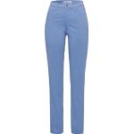 Reduzierte Hellblaue Brax Carola 5-Pocket Jeans aus Denim für Damen Weite 34 