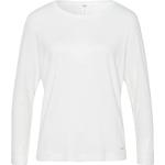 Reduzierte Offwhitefarbene Langärmelige Brax Damensweatshirts aus Jersey Größe M für den für den Herbst 