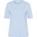 Reduzierte Blaue Brax Cira T-Shirts aus Baumwolle für Damen Größe S 