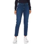 Reduzierte Blaue Brax Mary 5-Pocket Jeans aus Baumwollmischung für Damen Weite 38 