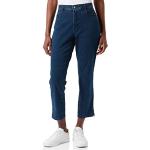 Reduzierte Dunkelblaue Brax Mary 5-Pocket Jeans aus Baumwollmischung für Damen Größe S Weite 36 