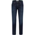 Reduzierte Blaue Brax Feel Good 5-Pocket Jeans aus Denim für Herren Weite 35, Länge 36 