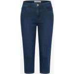 Blaue Brax Feel Good Capri-Jeans aus Denim für Damen Größe XS für den für den Sommer 