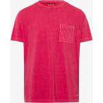 Rote Brax Feel Good T-Shirts aus Jersey für Herren Größe XS 