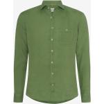 Grüne Oversize Brax Feel Good Leinenhemden aus Leinen für Herren Größe 3 XL 