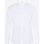 Weiße Oversize Brax Feel Good Leinenhemden aus Leinen für Herren Größe 3 XL 