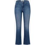 Blaue Brax Feel Good 5-Pocket Jeans aus Denim für Damen Größe XS 