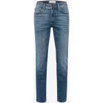 Indigofarbene Brax Feel Good Stretch-Jeans aus Denim für Herren Weite 30, Länge 30 