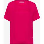 Pinke Brax Feel Good Tunika-Blusen aus Viskose für Damen Größe L 