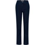 Hellgraue Brax Feel Good 5-Pocket Jeans aus Denim für Damen Größe XS 