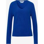 Blaue Brax Feel Good Damensweatshirts aus Polyamid Größe XL 
