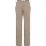 Weiße Brax Cooper 5-Pocket Hosen mit Reißverschluss aus Baumwollmischung für Herren Übergrößen 