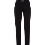 Schwarze Brax Celina Slim Fit Jeans mit Galonstreifen mit Reißverschluss aus Polyamid für Damen 