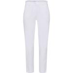 Weiße Brax Celina Slim Fit Jeans mit Galonstreifen mit Reißverschluss aus Polyamid für Damen 
