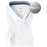 Weiße Brax Button Down Kragen Businesskleidung aus Jersey für Herren Größe 3 XL 
