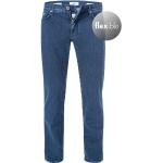Indigofarbene Bestickte Brax Cadiz Jeans mit Stickerei aus Denim für Herren Weite 30, Länge 30 