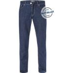 Indigofarbene Bestickte Brax Cooper Jeans mit Stickerei aus Baumwolle für Herren Weite 30, Länge 30 