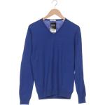 Reduzierte Blaue Brax Kaschmir-Pullover aus Wolle für Herren Übergrößen 
