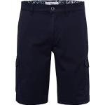 Reduzierte Blaue Brax Brazil Cargo-Shorts mit Knopf für Herren Weite 34 für den für den Sommer 