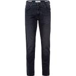 Reduzierte Blaue Vintage Brax Cadiz Straight Leg Jeans aus Baumwolle für Herren Weite 34 