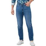 Blaue Brax Cadiz 5-Pocket Jeans aus Denim für Herren Weite 31 