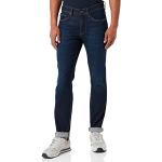 Blaue Vintage Brax Chris 5-Pocket Jeans Raw aus Denim für Herren Weite 36 