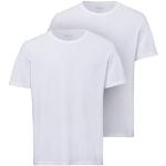 Reduzierte Weiße Brax T-Shirts aus Baumwollmischung für Herren Größe L 2-teilig 
