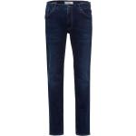 Reduzierte Blaue Unifarbene Brax Slim Fit Jeans aus Baumwolle für Herren Weite 30, Länge 30 