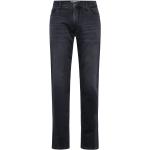 Graue Atmungsaktive Brax Cadiz Slim Fit Jeans mit Reißverschluss aus Baumwollmischung für Herren Weite 36, Länge 34 