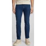 Marineblaue Brax Chris 5-Pocket Jeans mit Reißverschluss aus Baumwollmischung für Herren Größe XXL Weite 34, Länge 30 