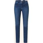 Blaue Brax Mary Slim Fit Jeans aus Baumwolle für Damen Größe S 