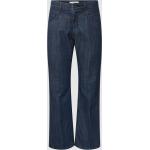 Dunkelblaue Brax Maine 7/8 Jeans & Ankle-Jeans mit Reißverschluss aus Baumwollmischung für Damen Größe XL 
