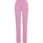 Rosa Brax Mary 5-Pocket Jeans mit Reißverschluss aus Baumwollmischung für Damen Größe XXL für den für den Sommer 