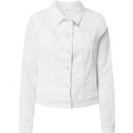 Reduzierte Weiße Brax Miami Übergangsjacken aus Baumwollmischung für Damen Größe M 